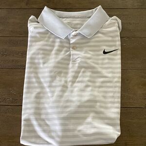 Nike Golf Dri Fit striped Polo.  Size XXL